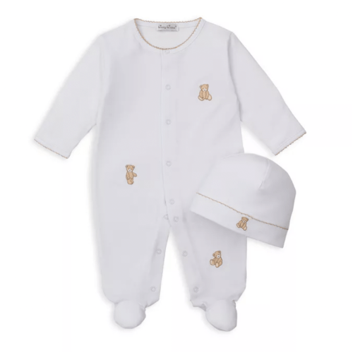 Unisex Bear Footie & Hat Set - Baby