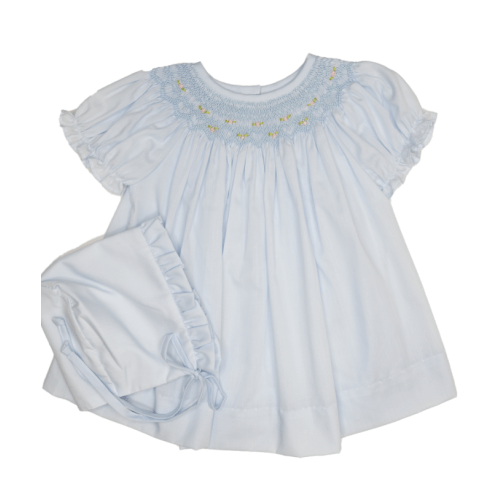 Baby Blessings BB1181 Iris Dress Blue