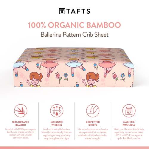 100% Bamboo Crib Sheets