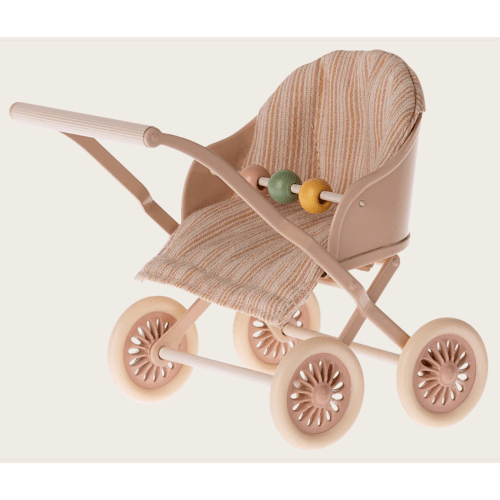 Stroller, Baby mouse - Rose Maileg