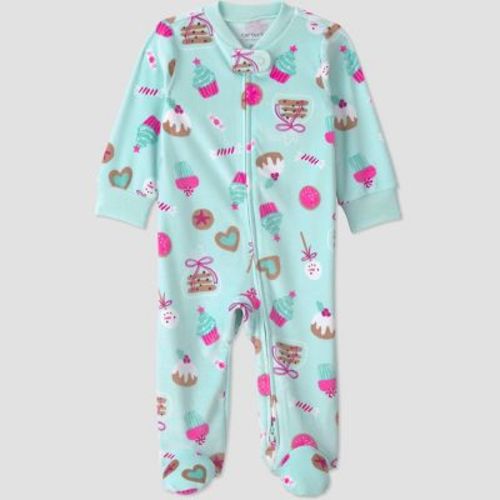 Carter's Just One You® Baby Girls' Sweet Treats Sleep N' Play - Light Blue 3M