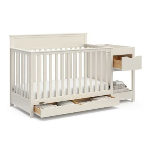 Graco Shiloh Convertible Crib & Changer Frosted Oat