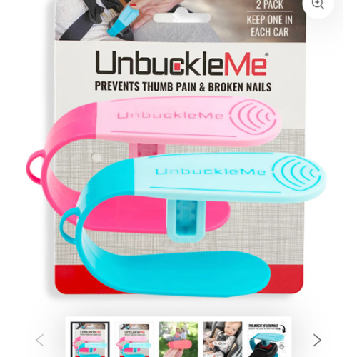 UnbuckleMe Car Seat Buckle Release Tool - Double Packs – Sarah Wells Bags