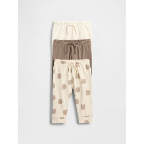 Baby First Favorites Organic Cotton Pull-On Pants (3-Pack)