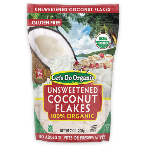 Let's Do Organic® Organic Unsweetened Coconut Flakes – Edward & Sons Trading Co.