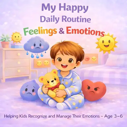 My Happy Daily Routine – Feelings & Emotions: Helping Kids Recognize and Manage Their Emotions - Age 3 - 6 (My Happy Daily Routine – Children’s Learning Series)