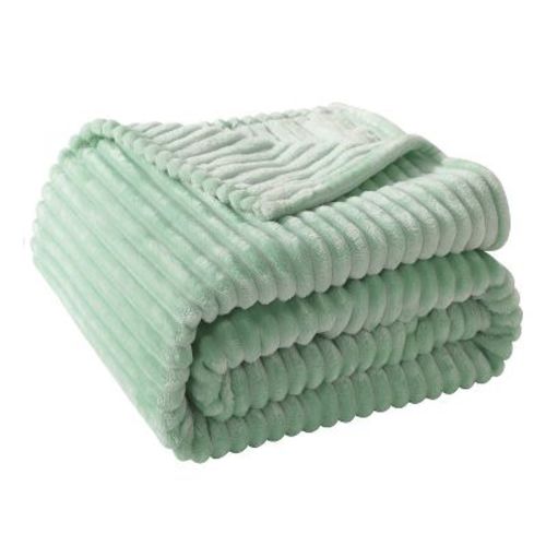 Fleece 30"x40" Toddler Blanket, Spring Lightweight Soft Flannel Plush Blanket for Travel, Crib & Daycare - NTBAY