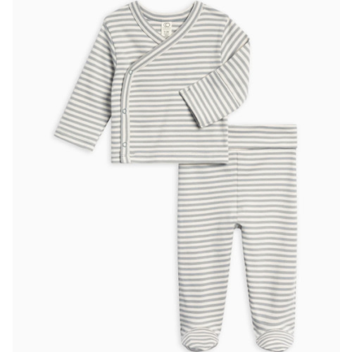 Riley 2 Piece Kimono Wrap Top and Pant Set