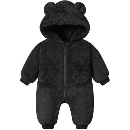 Toddler Winter Coat Baby Snowsuits Fleece Jacket Outerwear Clothes