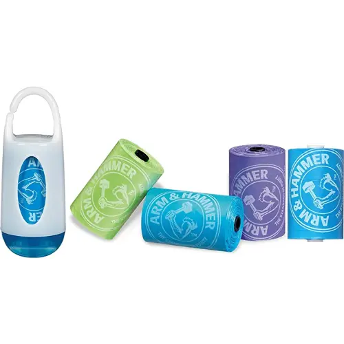 Munchkin Arm and Hammer Diaper Bag Dispenser WITH 36 Bag Refills