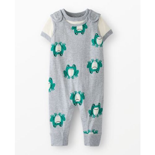 Baby T-Shirt & Overalls Set