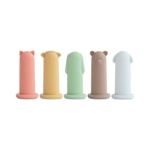 Mushie Silicone Animal Finger Puppets