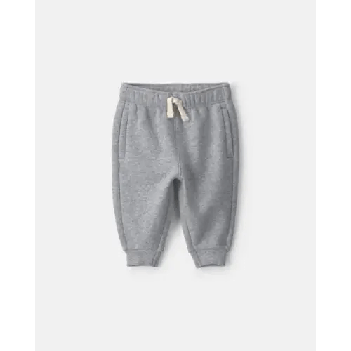 Baby Boy Fleece Pants - Grey | Carter's