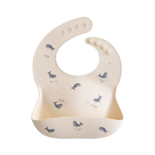 Mushie Silicone Baby Bib
