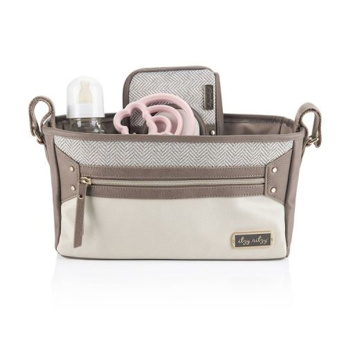 Itzy Ritzy Stroller Caddy - Vanilla Latte