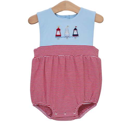 Red, White, and Buoy Benjamin Bubble