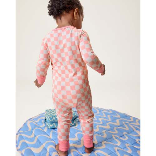 Inside Outside Play Mat Portable Baby Blanket | Blue Waves - Storq by Kindred Bravely