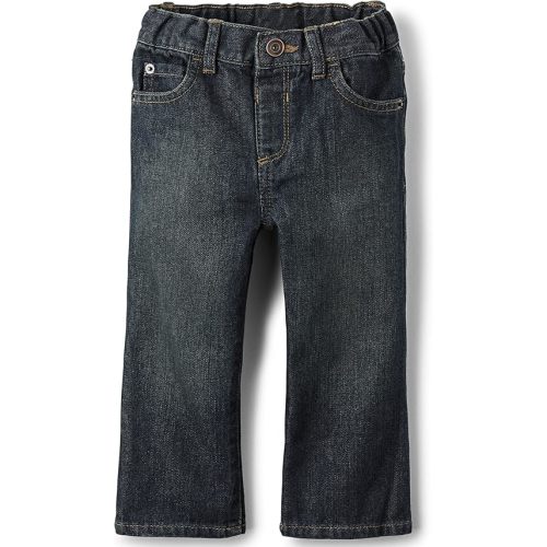 The Children's Place Baby and Toddler Boys' Basic Bootcut Jeans