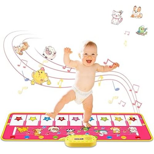 Floor Piano Mat for Toddlers, Sensory Educational Toy, Dacing Musical Mat