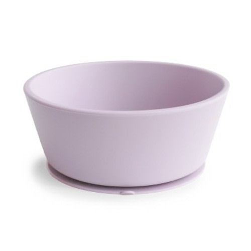 Silicone Suction Bowl Soft Lilac One Size