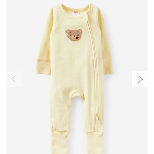 The Billie Long Sleeve Rib Romper