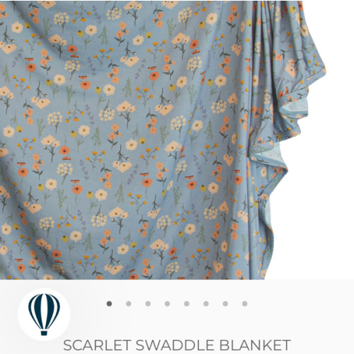 Scarlet Swaddle Blanket
