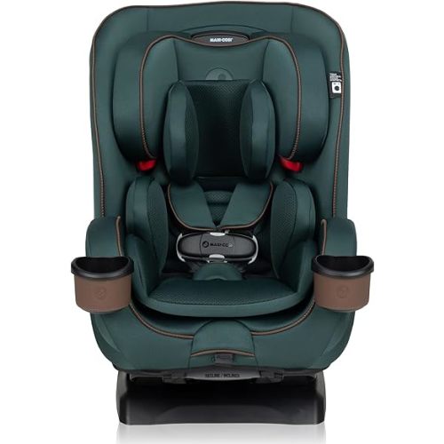 Maxi Cosi Kani 4-in-1 Car Seat, Convertible from Infant to Toddler (1.8-18 kg), Ultra Slim, Washable Seat Cover, Authentic Green