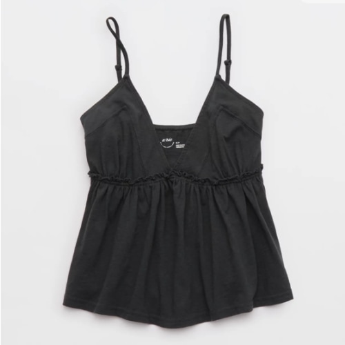 Aerie Happiest Babydoll Tank Top | Aerie
