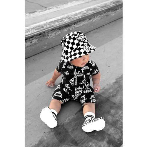 Bamboo Zippy Shortie in Mad Love For My Mama [Midnight Edition]
