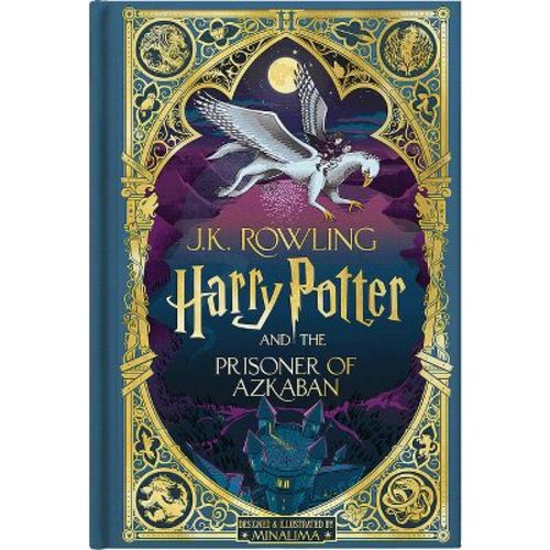 Harry Potter and the Prisoner of Azkaban (Harry Potter, Book 3) (Minalima Edition) - by J K Rowling (Hardcover)