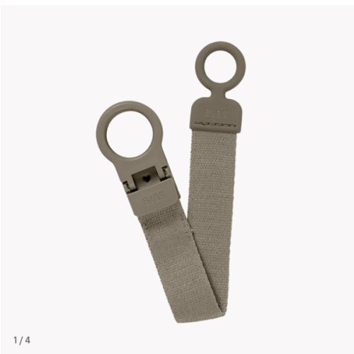 Pacifier Clip Loop - Dark Oak – Bibsworld store US