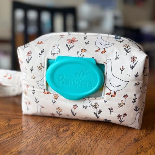 Silly Goose Portable Diaper and Wipe Pouch: On-the-Go Baby Changing Organizer