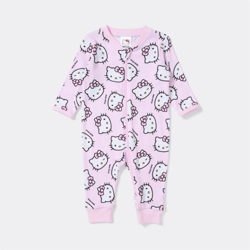 Hello Kitty Baby Coverall - Light Pink