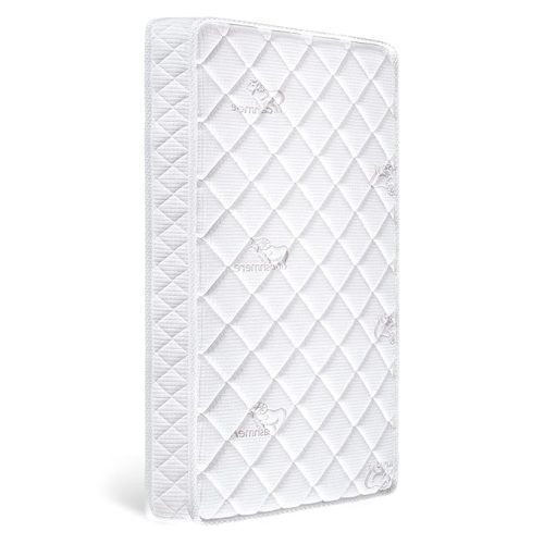 Letmxiu Premium Crib & Toddler Mattress,100% Knitted Fabric, Premium Fleece Surface-Hypoallergenic, 5" Thick Firm Soft Crib Mattress, Non-Toxic - Fits Standard Cribs & Toddler Beds