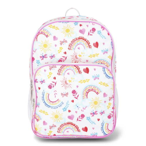 Wonder Nation Girls' 17" Sunny Day Backpack, Lavender