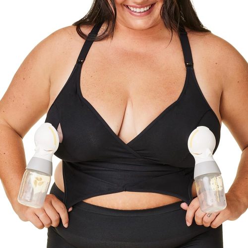 Bravado Designs 2-in-1 Pumping & Nursing Bra Hands Free for Maternity & Breastfeeding
