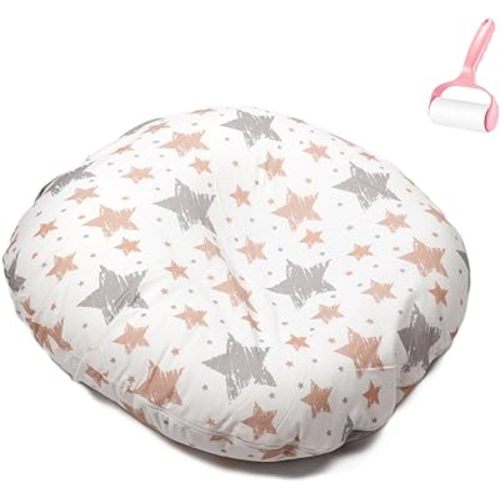 Nest Sleeper Pillow with Cotton Cover,Cartoon Portable Lightweight Lounger Pillow,Multifunctional Removable Soft Comfortable Lounger Pillows (Color-B, 23.6x21.6in)
