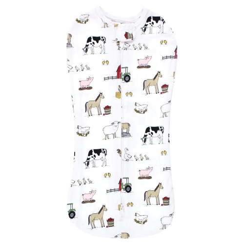 Hudson Baby Sleep Pod, Farm, 0-2 Months