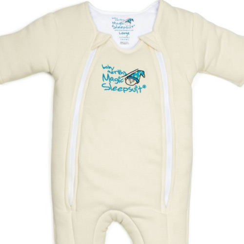 Cream Baby Merlin’s Magic Sleepsuit | Soft 100% Cotton Infant Sleepsuit
