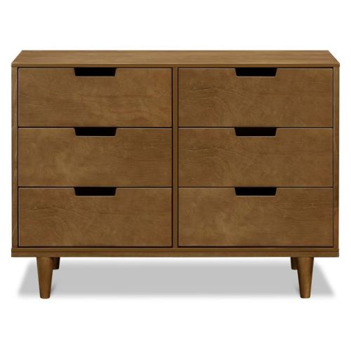 daVinci Marley 6-Drawer Double Dresser - Walnut