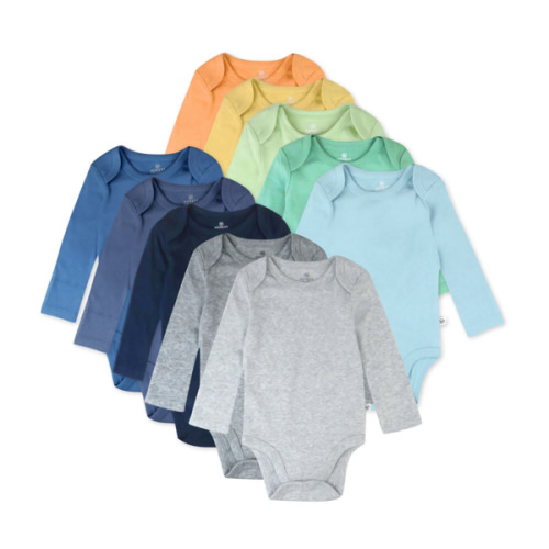 10-Pack Organic Cotton Long Sleeve Bodysuits | Honest Baby Clothing