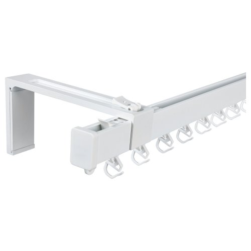 VIDGA Single track set for wall - white