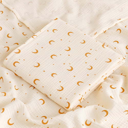 Aodebiao Baby Bath Towels, Muslin Cotton Baby Towels for Newborn, Infant and Toddler, Soft and Absorbent Unisex Bath Essentials with Large In Summer Thin Bath Towel