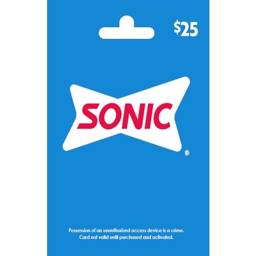 SONIC Physical Gift Card