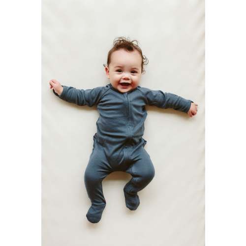GROW WITH YOU FOOTIE + LOOSE FIT | MIDNIGHT – goumikids