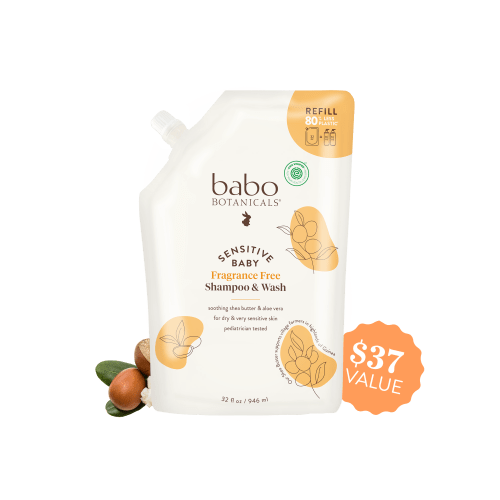 Sensitive Baby Shampoo & Wash Refill 32oz