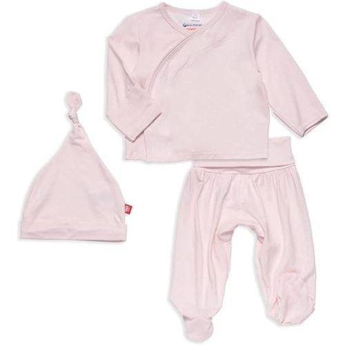 Magnetic Me Modal Newborn Take Home Kimono Set | Silky Soft Modal Fabric