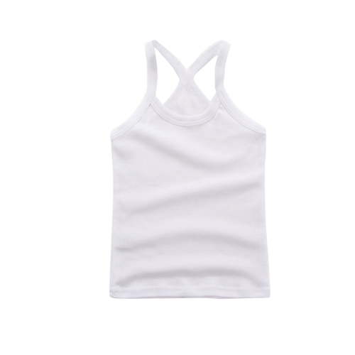 Ketyyh-chn99 Baby Girl Sleeveless Top 2025 Girls Camisole Tank Tops Cotton Tagless Cami Sleeveless Spaghetti Undershirts for Gymnastics Dancewear for 12-18 Months,White