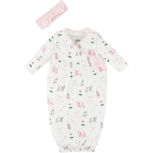 Mud Pie Baby Pink Golf Take-Me-Home Set; 0-3M