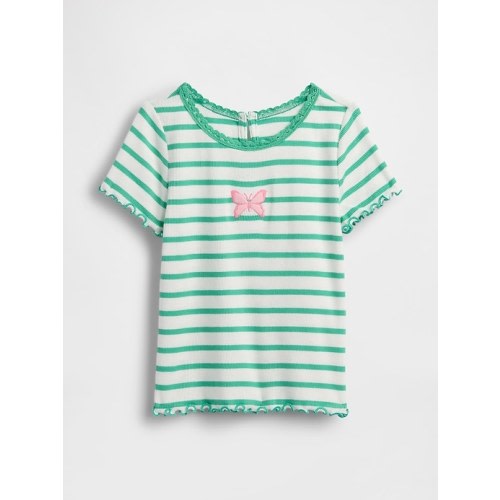 Baby & Toddler Embroidered Rib T-Shirt